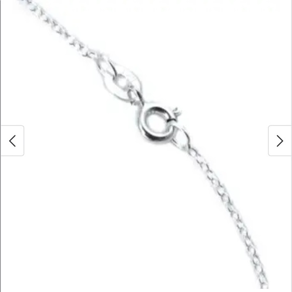 NEW 925 Sterling Silver 17” Chain Necklace 1.5mm Wide - Picture 3 of 4